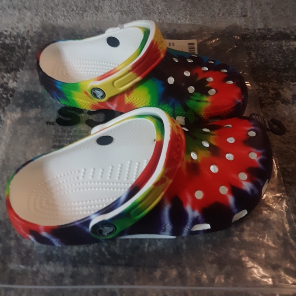 Urban Outfitters Tie Dye Crocks - Picture 2 of 5